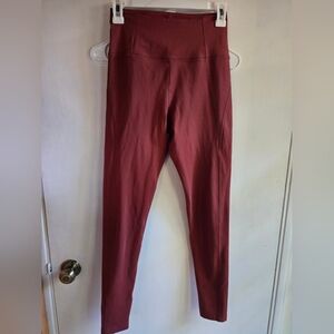 Girlfriend Collective High Waisted Leggings SEDONA/EMBER SMALL